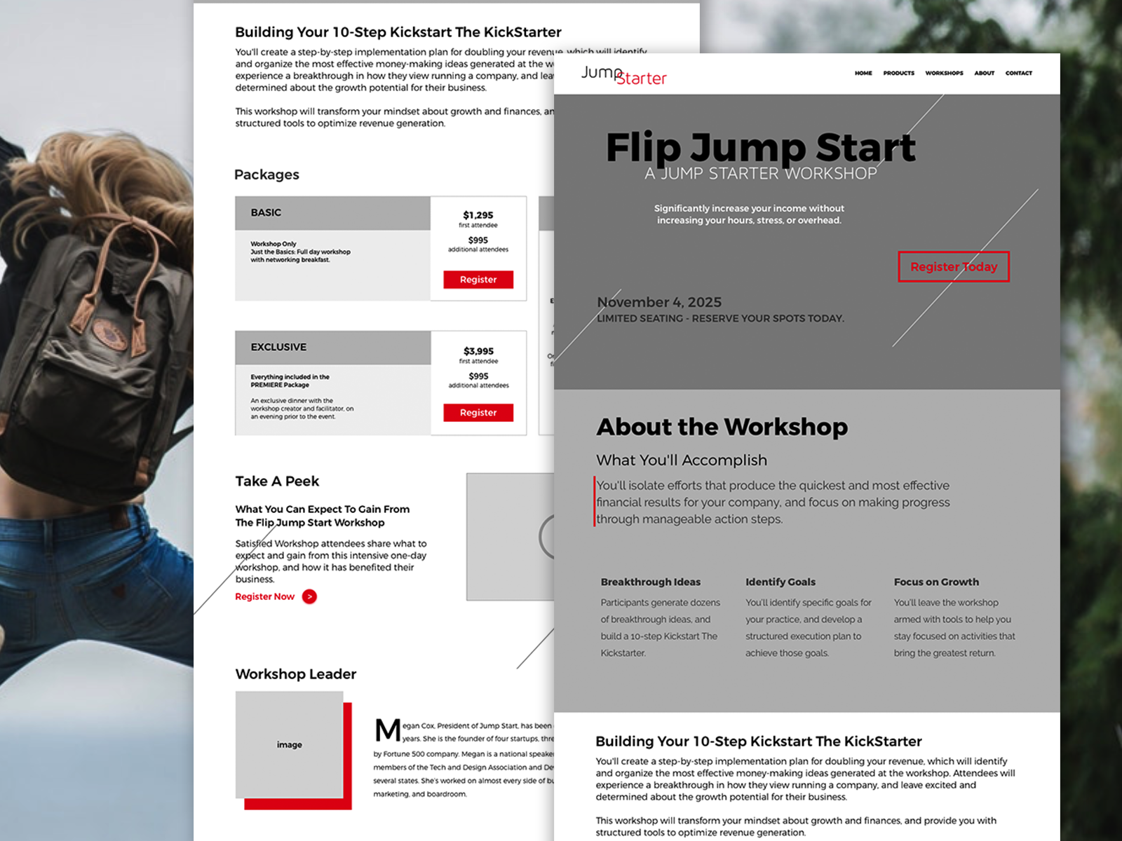Workshop: Jump Starter - Diagonal by Katherine Delorme.